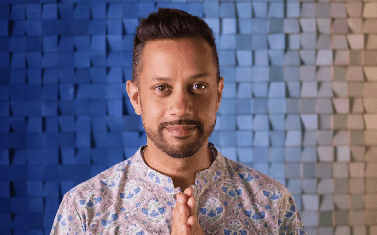 Amish Shah at home