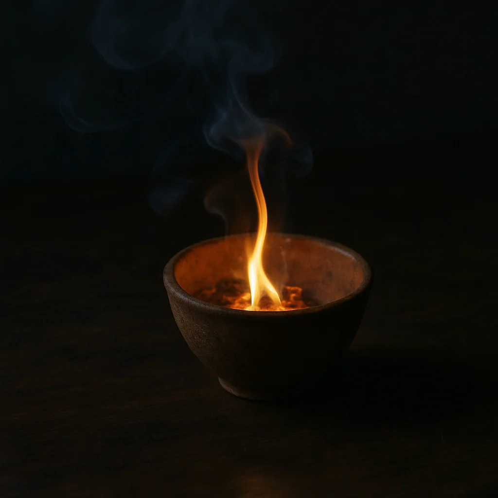 Vishama Agni, flickering erratic flame