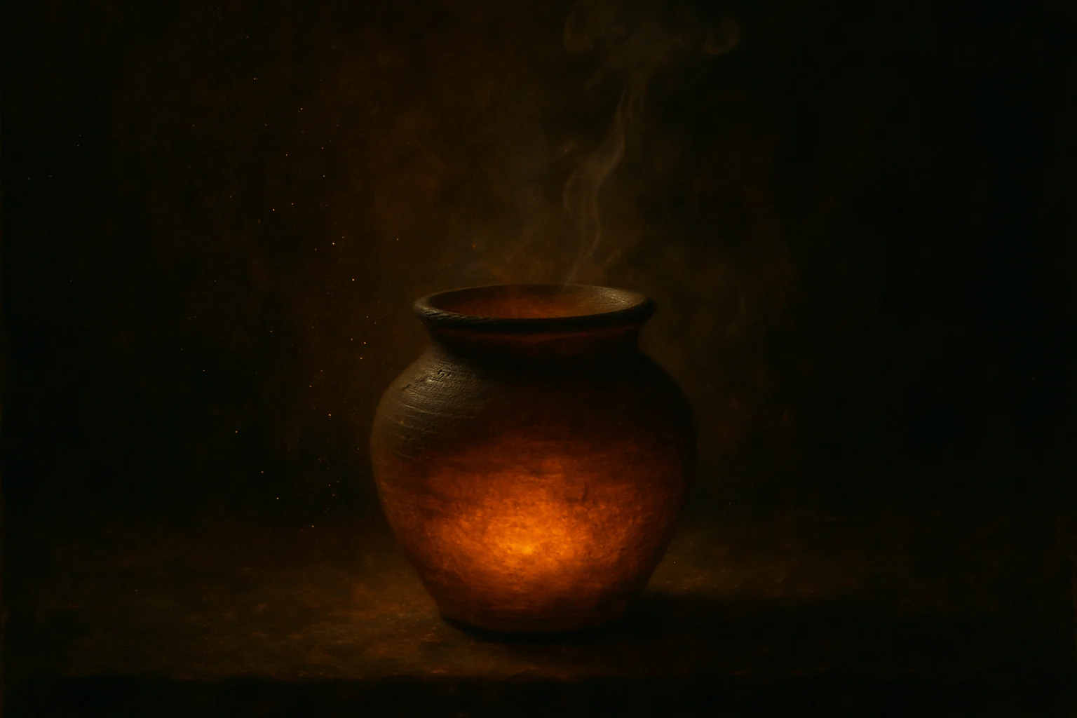 Agni as inner fire. The warm glow that runs digestion
